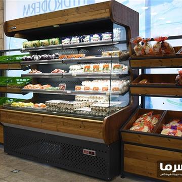 یخچال پرده هوا ایستاده پرتابل