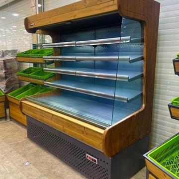 یخچال پرده هوا ایستاده موتور پرتابل