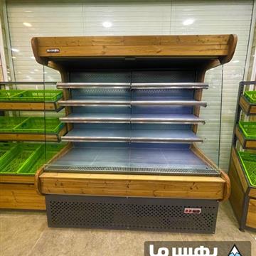 یخچال پرده هوا ایستاده موتور سرخود