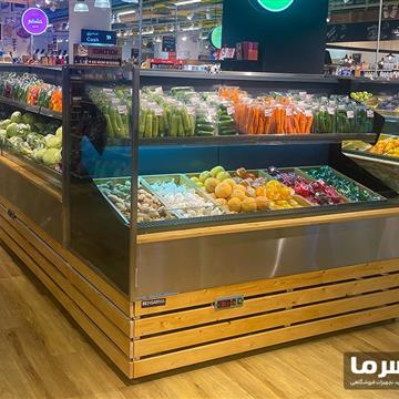 یخچال پرده هوا میوه و سبزیجات