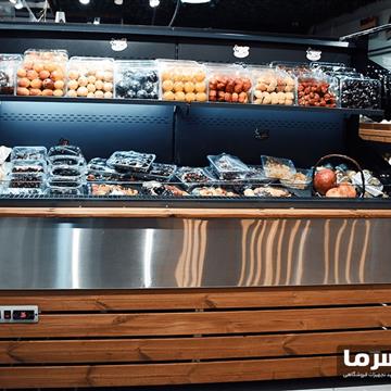 یخچال میوه و سبزیجات - یخچال پرده هوا