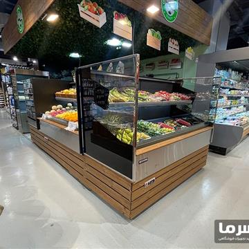 یخچال میوه و سبزیجات - یخچال پرده هوا