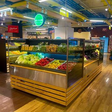 یخچال پرده هوا میوه و سبزیجات