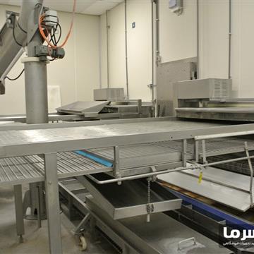 تونل انجماد نوار نقاله دار