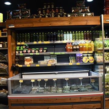 فریزر خوابیده پرده هوا دیواری