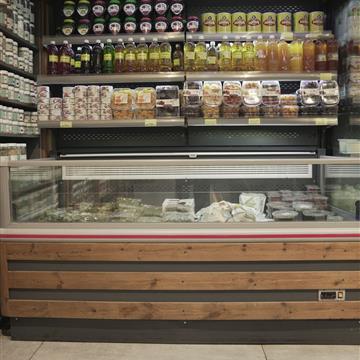 فریزر پرده هوا خوابیده یک‌طرفه