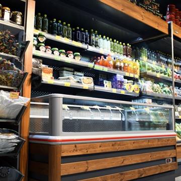 فریزر خوابیده پرده هوا