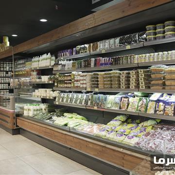 یخچال پرده هوا