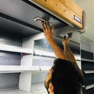 یخچال ایستاده پرده هوا موتورخانه مرکزی (نوفراست)