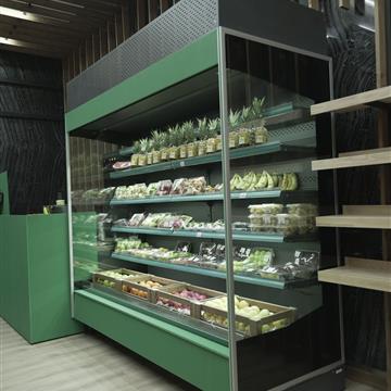 یخچال پرده هوا