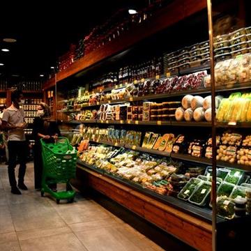 یخچال ایستاده پرده هوا (مرکزی)