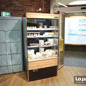 یخچال پرده هوا کامپکت