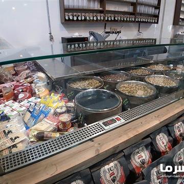 یخچال ویترین یخچال ویترینی طرح جزیره