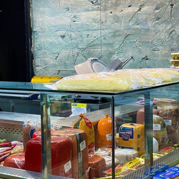 یخچال ویترینی طرح جزیره