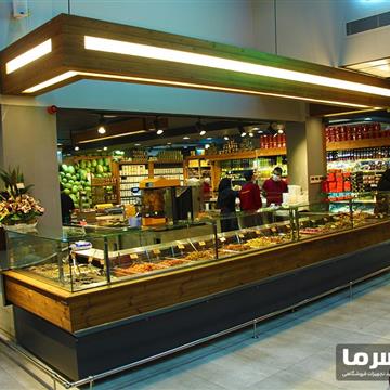 معرفی یخچال ویترینی طرح جزیره