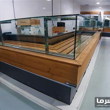 یخچال ویترینی موتور مرکزی