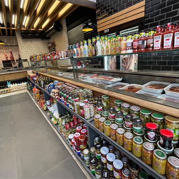 یخچال ویترینی طرح جزیره