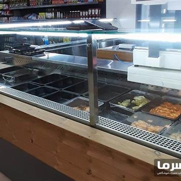 یخچال ویترین یخچال ویترینی طرح جزیره