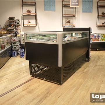 فریزر  پرده هوا خوابیده پرتابل