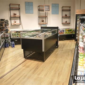 فریزر  پرده هوا خوابیده پرتابل