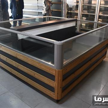 فریزر خوابیده پرده هوا مضاعف موتورخانه مرکزی (نوفراست)