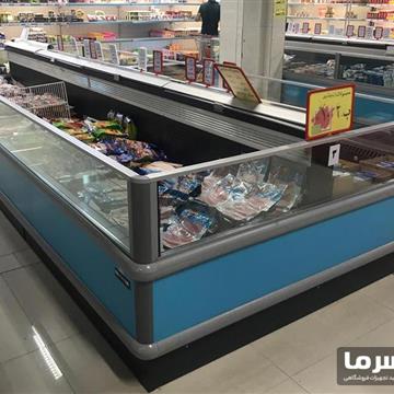 فریزر خوابیده پرده هوا مضاعف موتورخانه مرکزی (نوفراست)