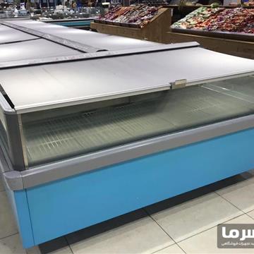 فریزر خوابیده پرده هوا مضاعف موتورخانه مرکزی (نوفراست)