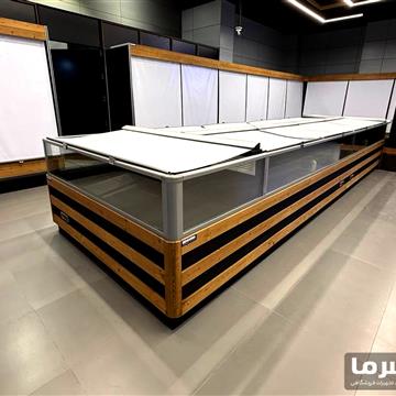 فریزر پرده هوا خوابیده دوطرفه