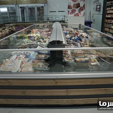 فریزر پرده هوا خوابیده دوطرفه