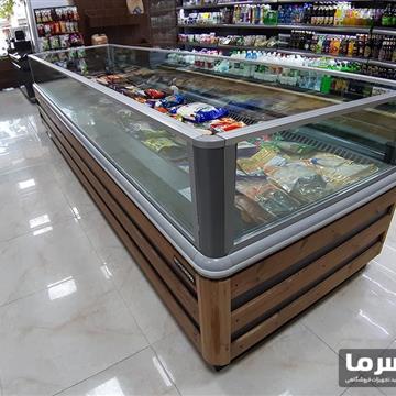 فریزر خوابیده پرده هوا موتورخانه مرکزی (نوفراست)