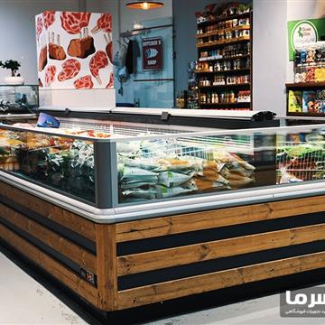 فریزر پرده هوا موتور مرکزی