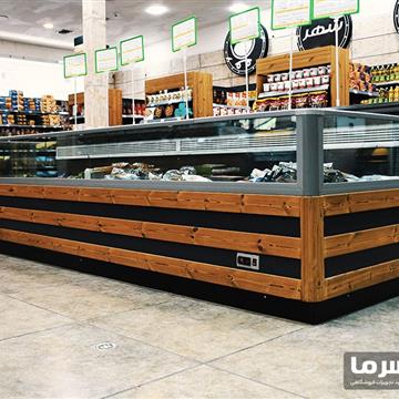 فریزر پرده هوا موتور مرکزی