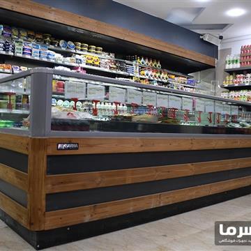 فریزر خوابیده پرده هوا موتورخانه مرکزی (نوفراست)