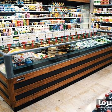 فریزر پرده هوا موتور مرکزی