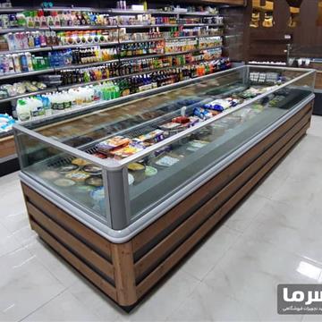 فریزر پرده هوا فروشگاهی