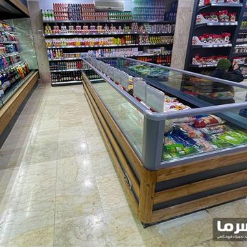 فریزر پرده هوا