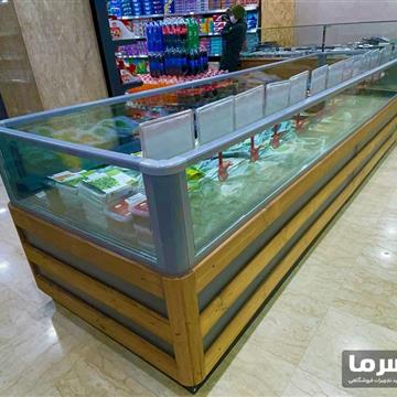 فریزر پرده هوا