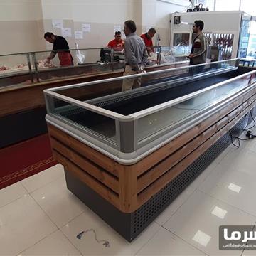 فریزر خوابیده پرده هوا موتورخانه مرکزی (نوفراست)