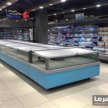 فریزر خوابیده پرده هوا موتورخانه مرکزی (نوفراست)