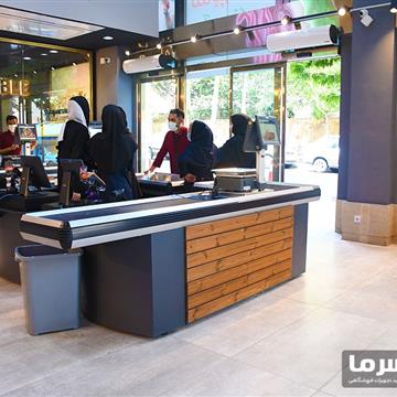 میز صندوق هایپرمارکت