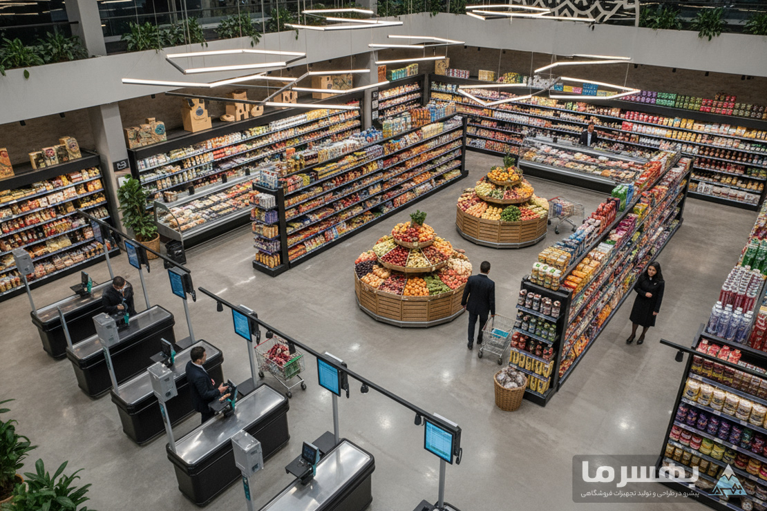 12 ایده خلاقانه و ارزان برای هایپرمارکت لوکس