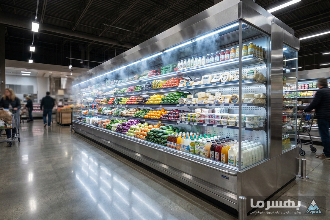 صفر تا صد آشنایی با یخچال پرده هوا