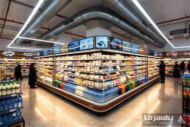 راهنمای طراحی سیستم تهویه برای فروشگاه با یخچال پرده هوا؛ چگونه تعادل دما و انرژی را حفظ کنیم؟