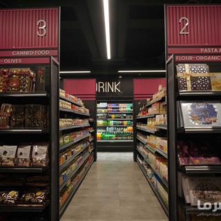 قفسه و سرلاین قفسه‌های شلف‌مارکت