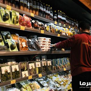 تجهیزات فروشگاهی - یخچال ایستاده پرده هوا