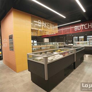 فریزر/یخچال پرده هوا خوابیده