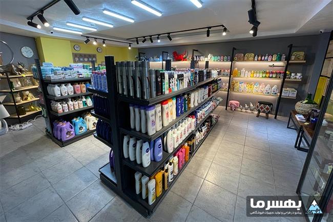  طراحی قفسه بندی فروشگاهی