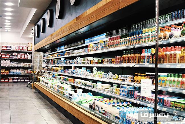 یخچال پرده هوا 