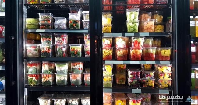 ابعاد و ظرفیت یخچال‌ها