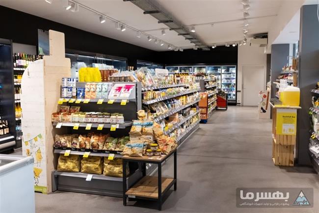 نمایی از یک سوپرمارکت